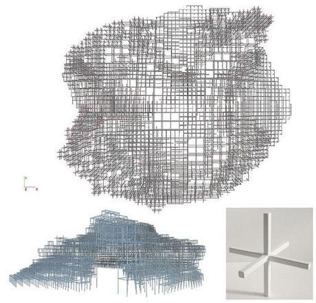 Serpentine Gallery Pavilion (año 2013) de Sou Fujimoto Serpentine Gallery Pavilion (año 2013) de Sou Fujimoto