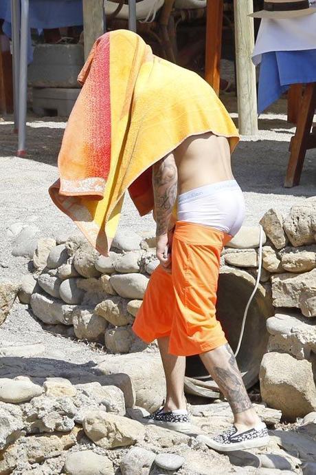 Justin Bieber Ibiza