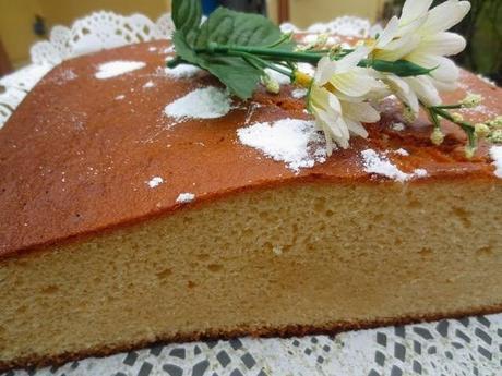 Bizcocho de leche condensada