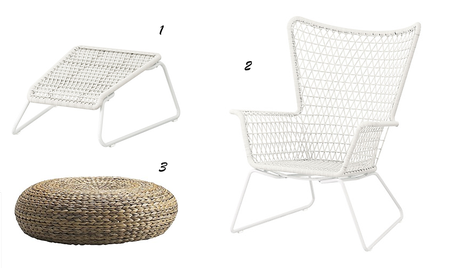 SILLON HÖGSTEN DE IKEA, IDEAL PARA LA TERRAZA