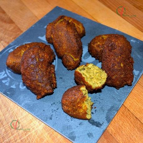 Falafel de alubias blancas.