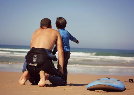surfeando en El Palmar