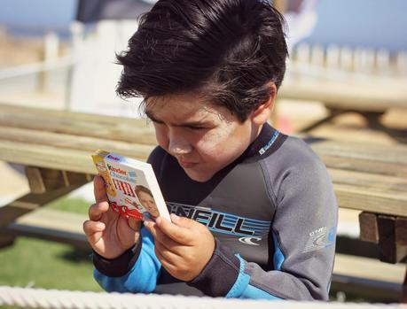 surfeando en El Palmar