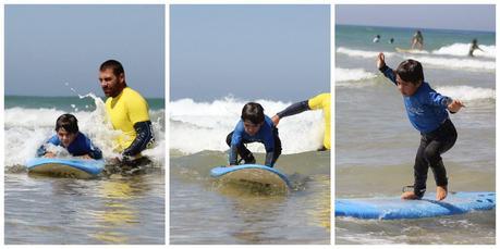 surfeando en El Palmar