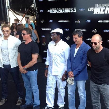 Rueda de prensa #LosMercenarios3 Funny #SuperStars en #starlite2014 @starlitefest #marbella #onlyinmarbella #SilvesterStallone #AntonioBanderas etc