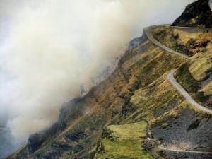 Los puertos de paso de la Vuelta a España: Estacas de Trueba Un descenso vertiginoso