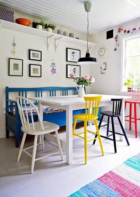 Te atreves con una silla de cada color?