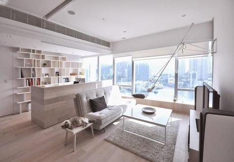 Apartamento Minimalista en Hong Kong