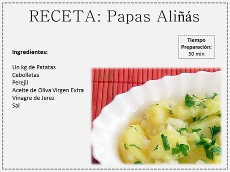 papas aliñas