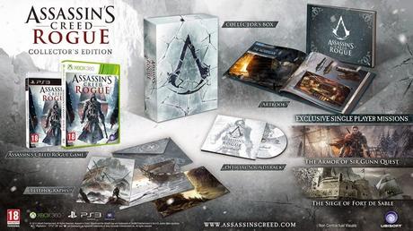 La Edición para Coleccionistas de Assassin's Creed: Rogue