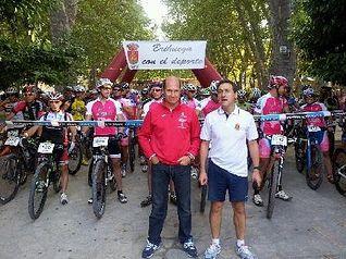 Casi 300 personas participan en el II Trofeo MTB Jardín de la Alcarria en Brihuega, dentro del Circuito de Diputación