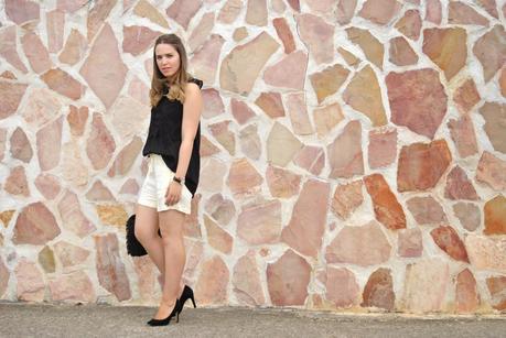 Yellow sporty shorts