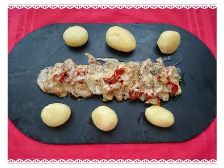 SOLOMILLO DE CERDO CON SALSA DE TOMATES DESIDRATADOS