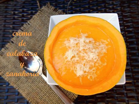 Crema de Calabaza y Zanahoria