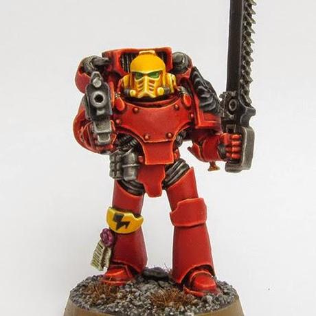 Wargames, Warhammer & Miniatures News: Bell of Lost Souls: 40k Tutorial: Painting Blood Angels
