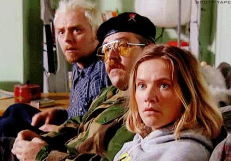 Crítica de Spaced. Cuando Wright encontró a Pegg.