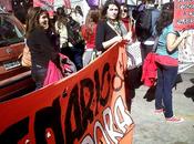 Cintia Frencia, legisladora FIT, acompañó concentración Silvana Córdoba