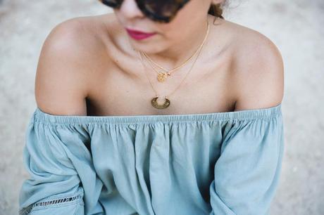 OFF SHOULDER TOP off_the_shoulders_top-White-outfit-wedges-street_style-66