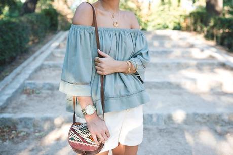OFF SHOULDER TOP off_the_shoulders_top-White-outfit-wedges-street_style-78
