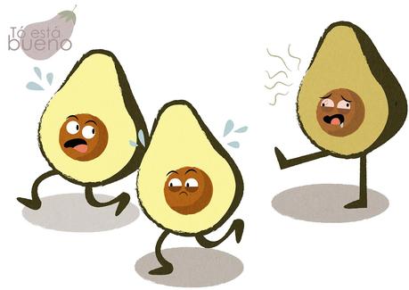 Sopa de aguacate y menta