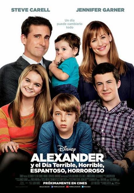 AHORA EN ESPAÑOL LOS NUEVOS PÓSTERS DE “ALEXANDER Y EL DÍA TERRIBLE, HORRIBLE, ESPANTOSO, HORROROSO”