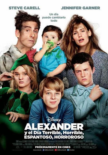 AHORA EN ESPAÑOL LOS NUEVOS PÓSTERS DE “ALEXANDER Y EL DÍA TERRIBLE, HORRIBLE, ESPANTOSO, HORROROSO”