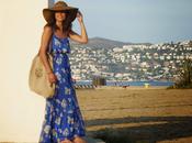 Vestido largo atardecer