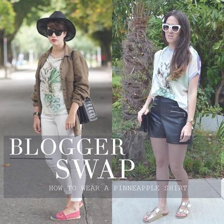 BLOGGER SWAP: PINNEAPPLE page