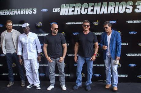 Una tarde con Sylvester Stallone y sus mercenarios