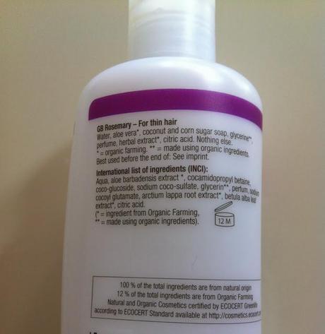 champu cabello fino romero, urterkram , mi experiencia