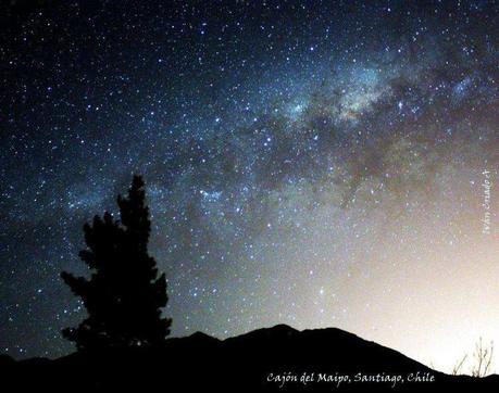 Vía Láctea, Cajón del Maipo