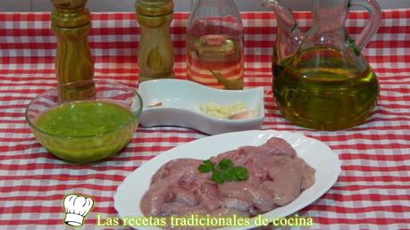 Receta fácil de mollejas de cordero al ajillo