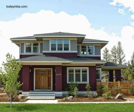 Las casas americanas modernas. - Paperblog