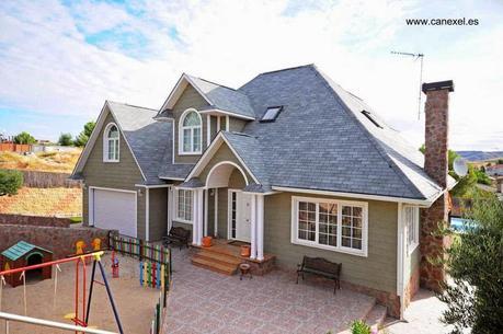 Modelo Vancouver de casa americana de madera en España