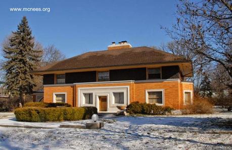 Un antecedente de la casa americana moderna y del estilo Moderno de la arquitectura