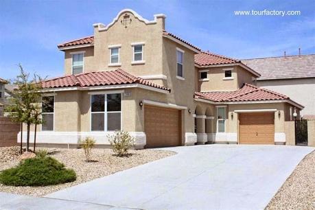 Modelo hispano de casa americana moderna