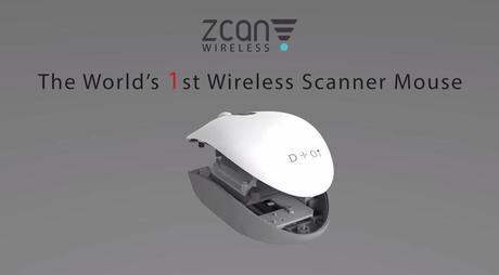 Zcan Wireless, el ratón escáner inalámbrico Zcan Wireless