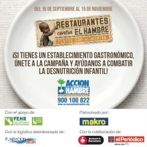 Restaurantes contra el Hambre 2014 Banner