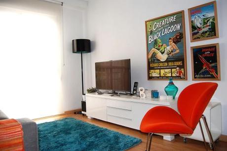 Hogares de nuestros lectores Jorge de Valencia muebles de ikea y de diseño hogares españoles estilo nórdico estilo moderno contemporáneo distribución diáfana decoración estilo nórdico y retro decoración de salones comedor cocinas modernas pequeñas abiertas blog estilo nórdico blog decoración de interiores