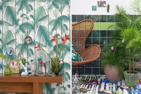 DECORAR CON AMBIENTE TROPICAL + LOOK EN REBAJAS