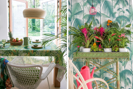 DECORAR CON AMBIENTE TROPICAL + LOOK EN REBAJAS