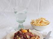 Steak Tartar. Paso paso.
