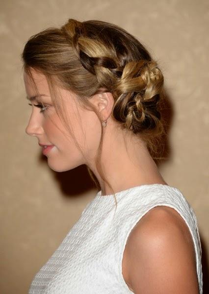 Hazte un peinado muy de boda: el moño trenzado