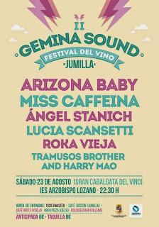 Gemina Sound 2014: Arizona Baby, Miss Caffeina, Ángel Stanich, Lucia Scansetti...