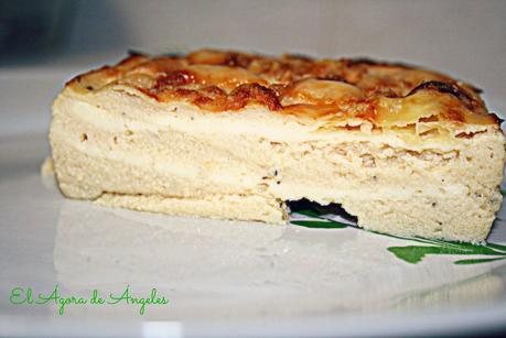 PASTEL DE COLIFLOR Y QUESO