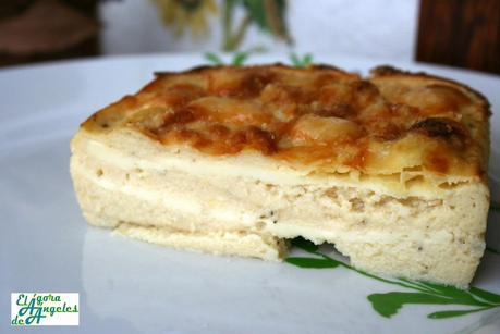PASTEL DE COLIFLOR Y QUESO