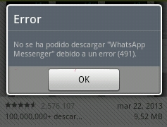 Solucionar errores de Google Play Store