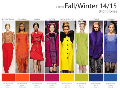 Colores que puedes usar durante la temporada otoño-invierno 2014