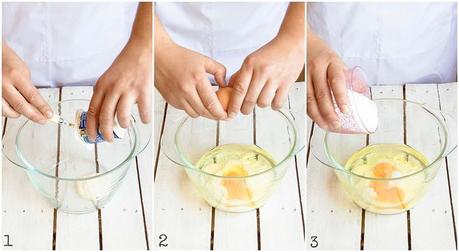 Tarta de cerezas bizcocho esponjoso