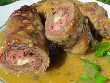 Flamenquines de ternera en salsa olla GM